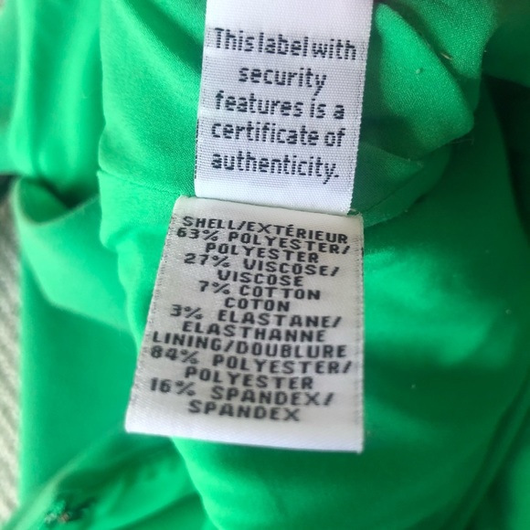 Diane Von Furstenberg Vintage Dress, Green, Size 8-10, Cinched Waist, Sheath - Picture 4 of 10